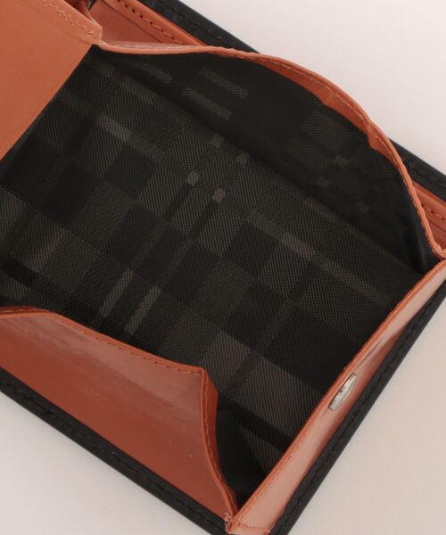 BRITISH GREEN（ブリティッシュグリーン）の「英国製 オールブライドルレザー スリム 二つ折り財布（財布・メンズ・ネイビー/ブラック/バーガンディー/グリーン・ONE SIZE）」の7枚目の写真