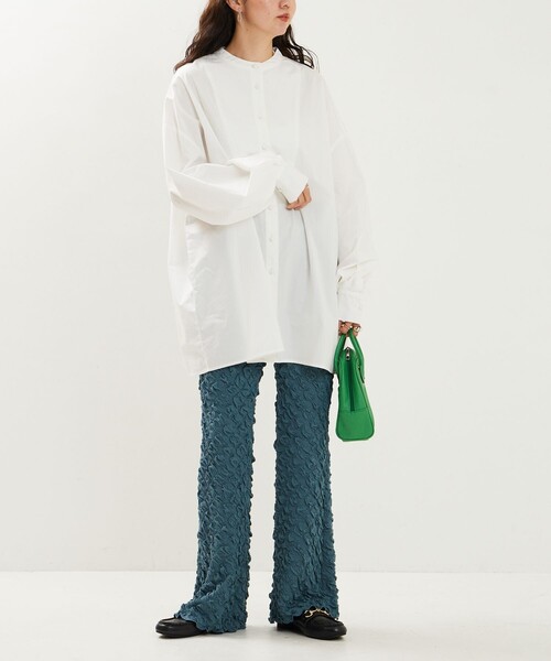 FREAK'S STORE(フリークスストア)の「限定展開 ダイヤ ポコポコ カットパンツ(その他パンツ・レディース・ブルーグリーン/ホワイト/ブラック・SMALL/MEDIUM)」の9枚目の写真