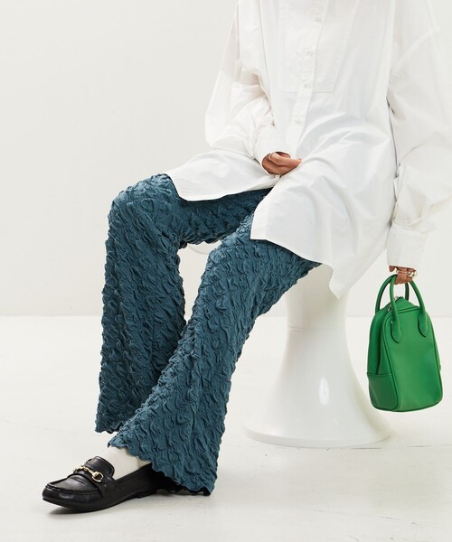 FREAK'S STORE(フリークスストア)の「限定展開 ダイヤ ポコポコ カットパンツ(その他パンツ・レディース・ブルーグリーン/ホワイト/ブラック・SMALL/MEDIUM)」の17枚目の写真