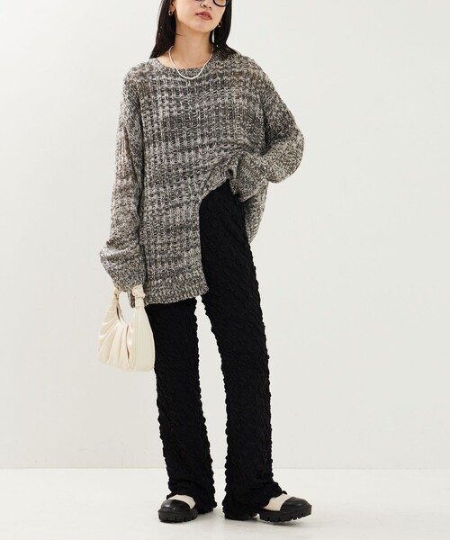 FREAK'S STORE(フリークスストア)の「限定展開 ダイヤ ポコポコ カットパンツ(その他パンツ・レディース・ブルーグリーン/ホワイト/ブラック・SMALL/MEDIUM)」の19枚目の写真