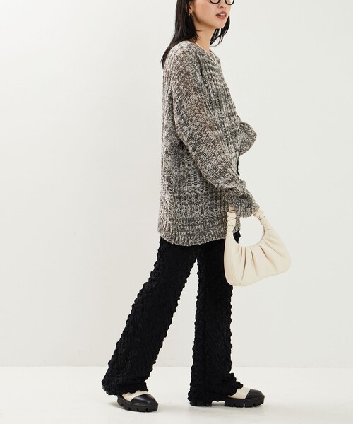 FREAK'S STORE(フリークスストア)の「限定展開 ダイヤ ポコポコ カットパンツ(その他パンツ・レディース・ブルーグリーン/ホワイト/ブラック・SMALL/MEDIUM)」の21枚目の写真