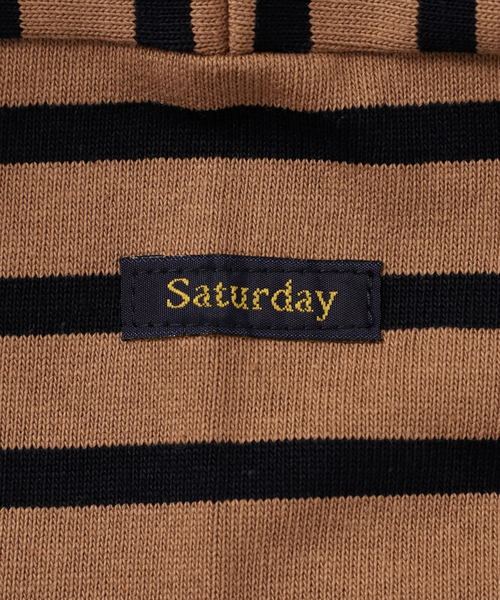 SLOBE IENA(スローブイエナ)の「《追加2》【Leminor】For SLOBE every day ビッグボーダーカットソー(Tシャツ/カットソー・レディース・スカイブルー/カーキ/キャメル・FREE)」の17枚目の写真