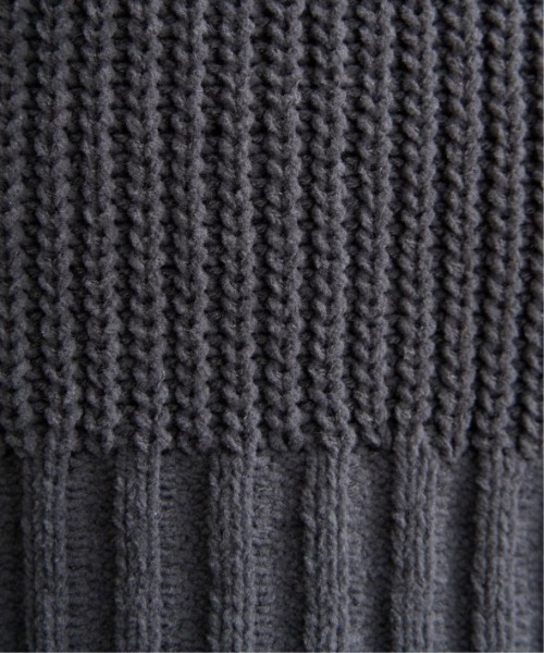 LBC（エルビーシー）の「マットモールチャンキーニットプルオーバー（ニット/セーター・レディース・チャコールグレー/ライトグレー/イエロー/パープル・M）」の18枚目の写真