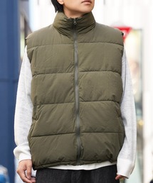 ナイロン 中綿 ダウンベスト / Nylon Batting Down Vest