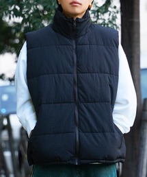 ナイロン 中綿 ダウンベスト / Nylon Batting Down Vest