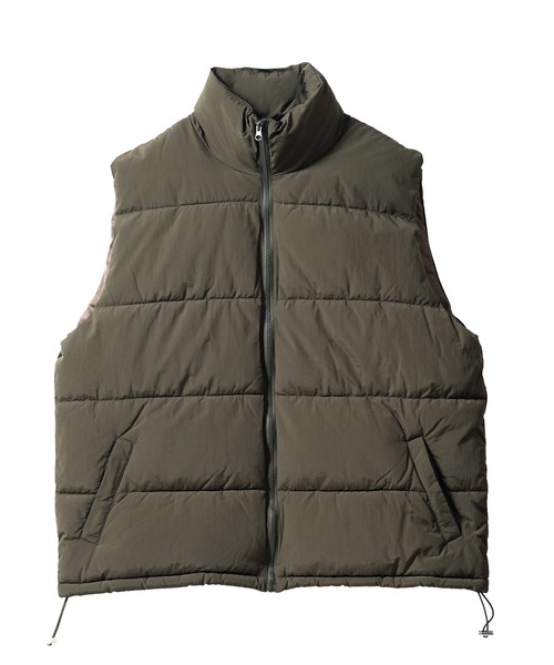 ナイロン 中綿 ダウンベスト / Nylon Batting Down Vest（ダウンベスト