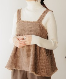 flower | フラッフィツイードビスチェ(キャミソール)