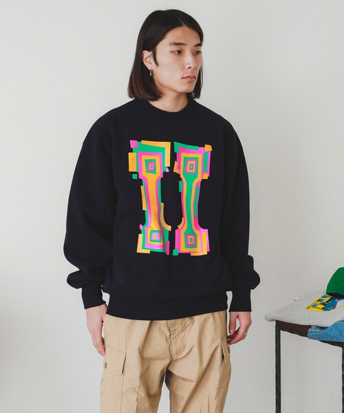 【NAVY】TAICHI WATANABE * BEAMS T / Sweatshirt TAICHI WATANABE × BEAMS T / Sweatshirt 【公式通販】
