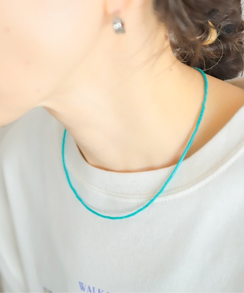 rapiecage（ラピエサージュ）の「Vintageビーズチョーカー（チョーカー・レディース・ブルー/ベージュ/レッド・FREE）」の12枚目の写真