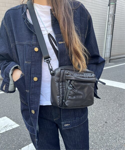 LBC（エルビーシー）の「パテッドショルダーミニ（ショルダーバッグ・レディース・グリーン系/ブラック・FREE）」の10枚目の写真