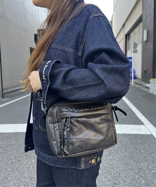 LBC（エルビーシー）の「パテッドショルダーミニ（ショルダーバッグ・レディース・グリーン系/ブラック・FREE）」の11枚目の写真