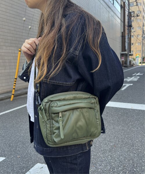 LBC（エルビーシー）の「パテッドショルダーミニ（ショルダーバッグ・レディース・グリーン系/ブラック・FREE）」の15枚目の写真