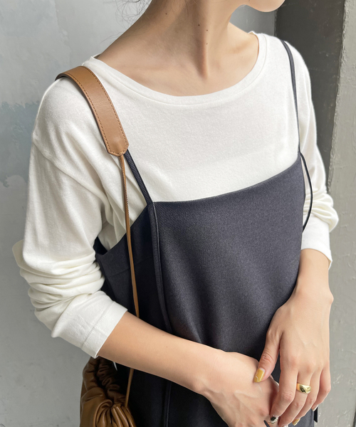 Spick & Span(スピックアンドスパン)の「≪追加≫ルーズロングスリーブTEE(Tシャツ/カットソー・レディース・ホワイト・FREE)」の14枚目の写真