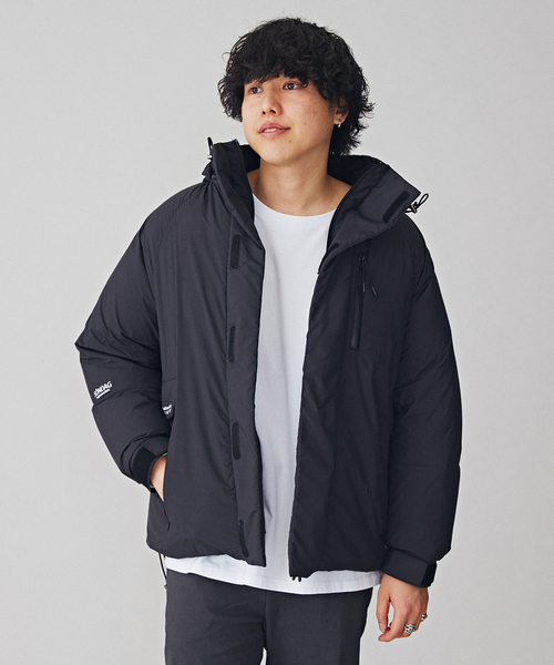 B.C STOCK  OLIVEDRAB パークダウンジャケット セール】OLIVEDRAB パークダウンジャケット（ダウンジャケット