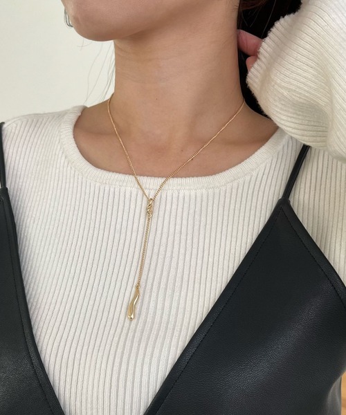 GOLDY/ゴールディ〉ツイストYネックレス（ネックレス）｜GOLDY