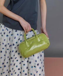 MAISON SPECIAL ライムグリーン ハンドバッグ MAISON SPECIAL｜ラメニットミニバッグ | Rakuten Fashion(楽天