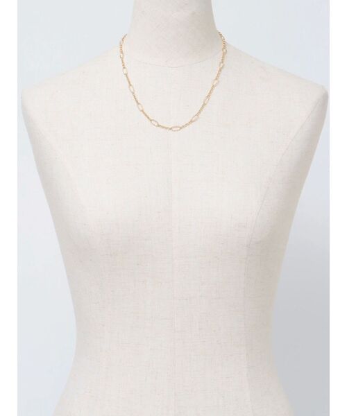 RESEXXY（リゼクシー）の「オーバルチェーンネックレス（ネックレス・レディース・シルバー/ゴールド・FREE）」の14枚目の写真