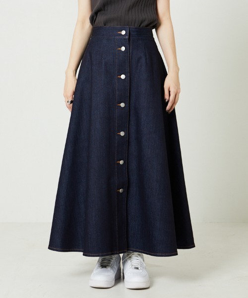SALE!! 即発送! DVF デニムフレアスカート US0 デニムフレアスカート | レディースファッション通販 - DHOLIC