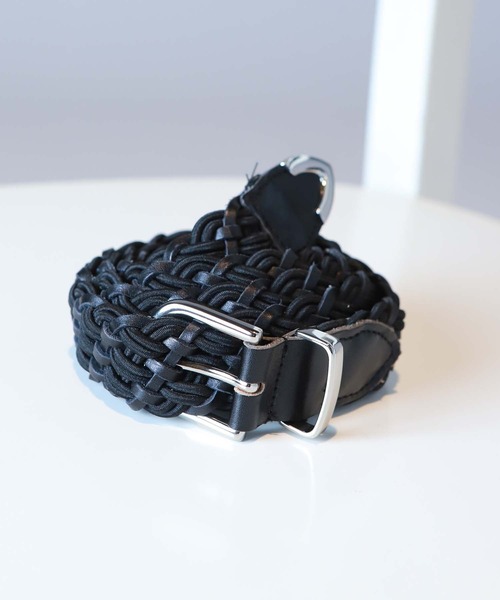 UNION STATION(ユニオンステーション)の「メッシュベルト(ベルト・メンズ・ネイビー/ベージュ/ブラック・FREE)」の2枚目の写真