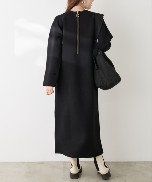 natural couture（ナチュラルクチュール）の「ボトルネックハーフZIP