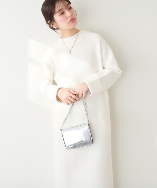 natural couture（ナチュラルクチュール）の「ボトルネックハーフZIP