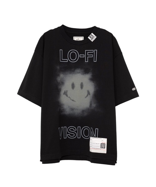 MAISON MIHARA YASUHIRO 三眼グラフィックTシャツ ブラック MAISON MIHARA YASUHIRO 三眼グラフィックTシャツ ブラック