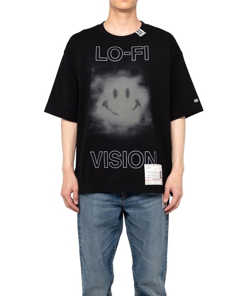 Maison MIHARA YASUHIRO(メゾンミハラヤスヒロ)の「Smily Face Printed T-shirt(Tシャツ/カットソー・メンズ・ホワイト/ブラック・44/46/48/50)」の5枚目の写真