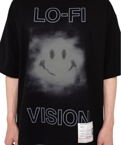 Maison MIHARA YASUHIRO(メゾンミハラヤスヒロ)の「Smily Face Printed T-shirt(Tシャツ/カットソー・メンズ・ホワイト/ブラック・44/46/48/50)」の9枚目の写真