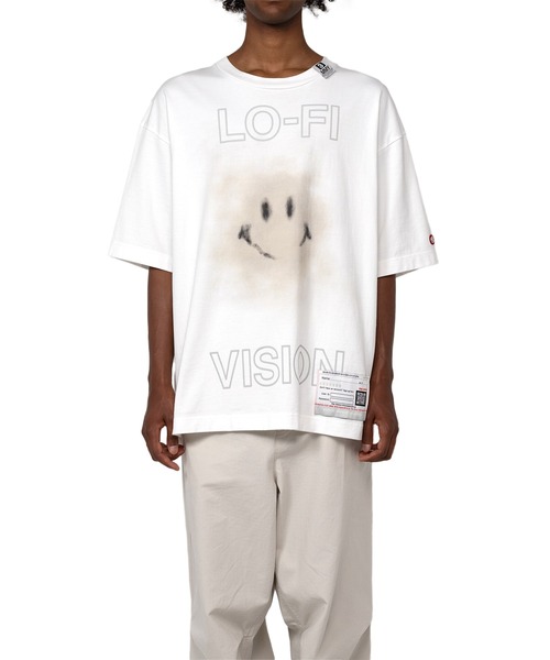 Maison MIHARA YASUHIRO(メゾンミハラヤスヒロ)の「Smily Face Printed T-shirt(Tシャツ/カットソー・メンズ・ホワイト/ブラック・44/46/48/50)」の16枚目の写真