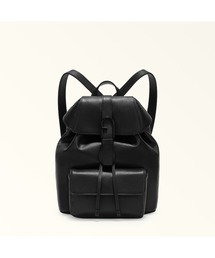 FURLA スタッズ付きブラックリュック FURLA スタッズ付きブラックリュック バッグ