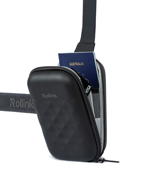 Rollink(ローリンク)の「Rollink/ローリンク ボディバッグ トラベルミニバッグ GO 50615/50660/50851(ボディバッグ/ウエストポーチ・メンズ・グレイッシュブルー/モスグリーン/ブラック・FREE)」の10枚目の写真