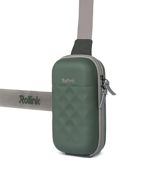 Rollink(ローリンク)の「Rollink/ローリンク ボディバッグ トラベルミニバッグ GO 50615/50660/50851(ボディバッグ/ウエストポーチ・メンズ・グレイッシュブルー/モスグリーン/ブラック・FREE)」の13枚目の写真
