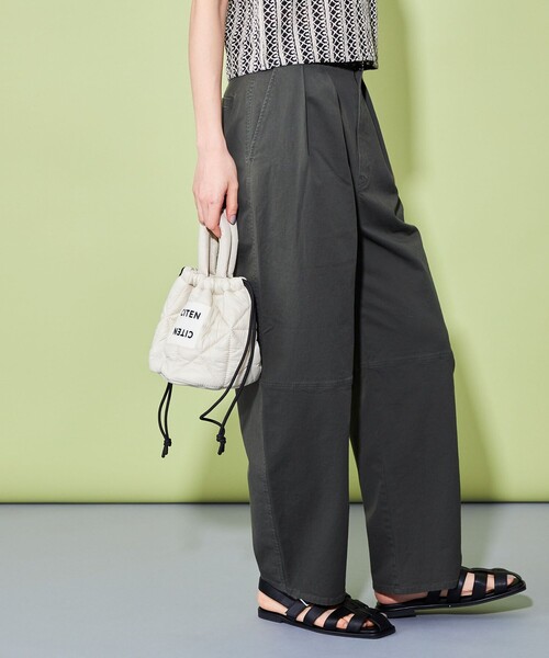 CITEN(シテン)の「<CITEN>パデッド バケット バッグ(トートバッグ・レディース・ベージュ/ロイヤルブルー/シルバー/ブラック・FREE)」の7枚目の写真