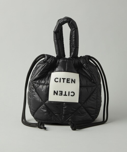 CITEN(シテン)の「<CITEN>パデッド バケット バッグ(トートバッグ・レディース・ベージュ/ロイヤルブルー/シルバー/ブラック・FREE)」の19枚目の写真