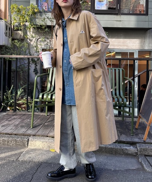 GEVACO（ゲバコ）の「【GEVACO / ゲバコ】ウェザーステンカラーコート