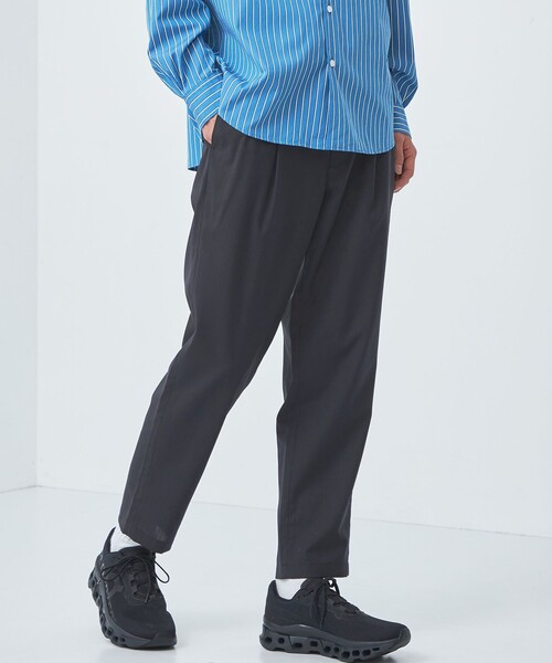 green label relaxing（グリーンレーベルリラクシング）の「TWウォッシャブルトロ 2プリーツ ユーティリティー パンツ -ウォッシャブル・ストレッチ・防シワ-（その他パンツ・メンズ・グレー/ブラック/モカ/ロイヤルブルー/ネイビー・XS/S/M/L/XL）」の5枚目の写真