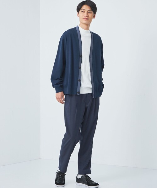 green label relaxing（グリーンレーベルリラクシング）の「TWウォッシャブルトロ 2プリーツ ユーティリティー パンツ -ウォッシャブル・ストレッチ・防シワ-（その他パンツ・メンズ・グレー/ブラック/モカ/ロイヤルブルー/ネイビー・XS/S/M/L/XL）」の21枚目の写真