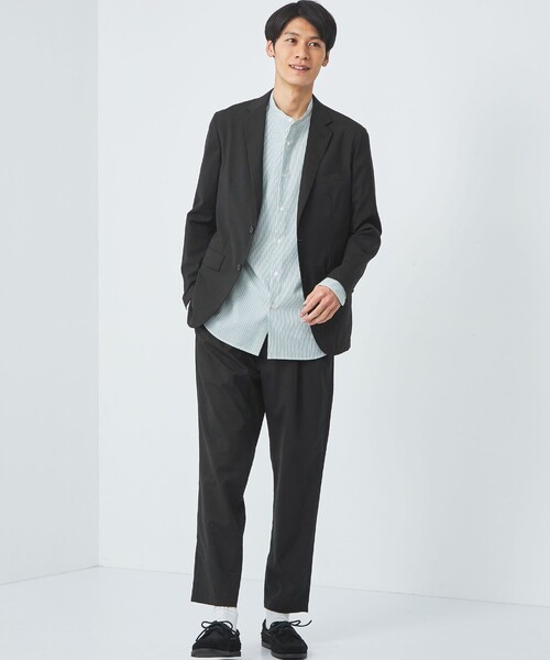 green label relaxing（グリーンレーベルリラクシング）の「TWウォッシャブルトロ 2プリーツ ユーティリティー パンツ -ウォッシャブル・ストレッチ・防シワ-（その他パンツ・メンズ・グレー/ブラック/モカ/ロイヤルブルー/ネイビー・XS/S/M/L/XL）」の22枚目の写真