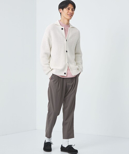 green label relaxing（グリーンレーベルリラクシング）の「TWウォッシャブルトロ 2プリーツ ユーティリティー パンツ -ウォッシャブル・ストレッチ・防シワ-（その他パンツ・メンズ・グレー/ブラック/モカ/ロイヤルブルー/ネイビー・XS/S/M/L/XL）」の14枚目の写真