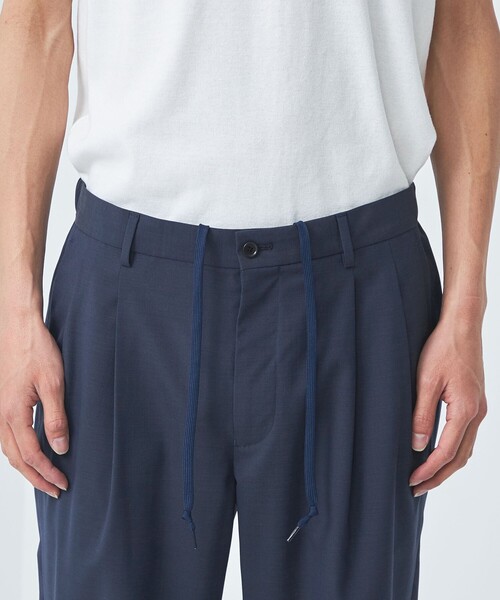 green label relaxing（グリーンレーベルリラクシング）の「TWウォッシャブルトロ 2プリーツ ユーティリティー パンツ -ウォッシャブル・ストレッチ・防シワ-（その他パンツ・メンズ・グレー/ブラック/モカ/ロイヤルブルー/ネイビー・XS/S/M/L/XL）」の19枚目の写真