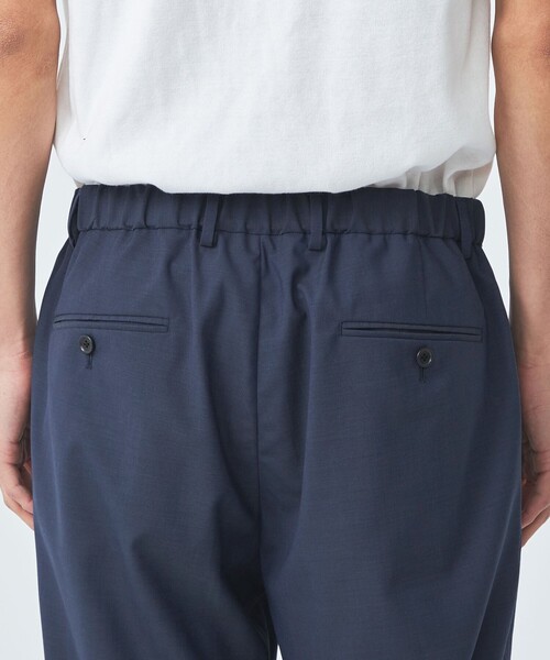 green label relaxing（グリーンレーベルリラクシング）の「TWウォッシャブルトロ 2プリーツ ユーティリティー パンツ -ウォッシャブル・ストレッチ・防シワ-（その他パンツ・メンズ・グレー/ブラック/モカ/ロイヤルブルー/ネイビー・XS/S/M/L/XL）」の8枚目の写真