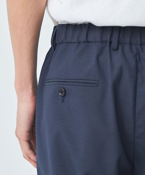 green label relaxing（グリーンレーベルリラクシング）の「TWウォッシャブルトロ 2プリーツ ユーティリティー パンツ -ウォッシャブル・ストレッチ・防シワ-（その他パンツ・メンズ・グレー/ブラック/モカ/ロイヤルブルー/ネイビー・XS/S/M/L/XL）」の10枚目の写真