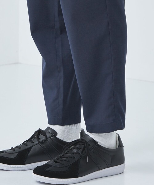 green label relaxing（グリーンレーベルリラクシング）の「TWウォッシャブルトロ 2プリーツ ユーティリティー パンツ -ウォッシャブル・ストレッチ・防シワ-（その他パンツ・メンズ・グレー/ブラック/モカ/ロイヤルブルー/ネイビー・XS/S/M/L/XL）」の11枚目の写真