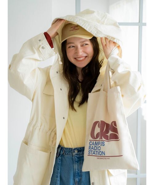 Ungrid（アングリッド）の「カラーレイヤードシアーロングスリーブTee（Tシャツ/カットソー・レディース・イエロー/オフホワイト/ブラウン・FREE）」の19枚目の写真