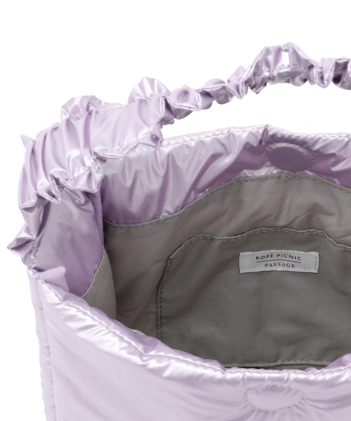 ROPE' PICNIC（ロペピクニック）の「メタリックミニラウンドワンショルダーバッグ（ショルダーバッグ・レディース・シルバー/ラベンダー・FREE）」の10枚目の写真