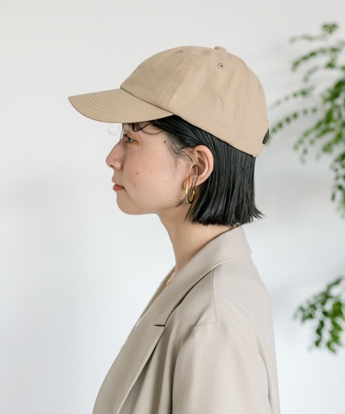 RIVE DROITE（リヴドロワ）の「Cキャップ（キャップ・レディース・ブラック/ベージュ・FREE）」の4枚目の写真