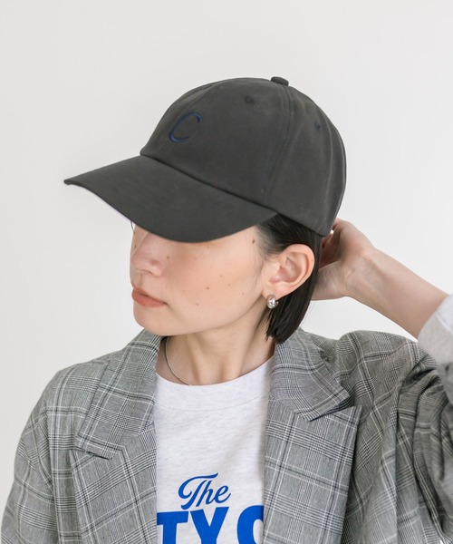 RIVE DROITE（リヴドロワ）の「Cキャップ（キャップ・レディース・ブラック/ベージュ・FREE）」の12枚目の写真