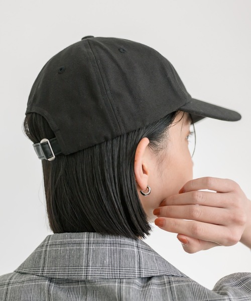 RIVE DROITE（リヴドロワ）の「Cキャップ（キャップ・レディース・ブラック/ベージュ・FREE）」の9枚目の写真