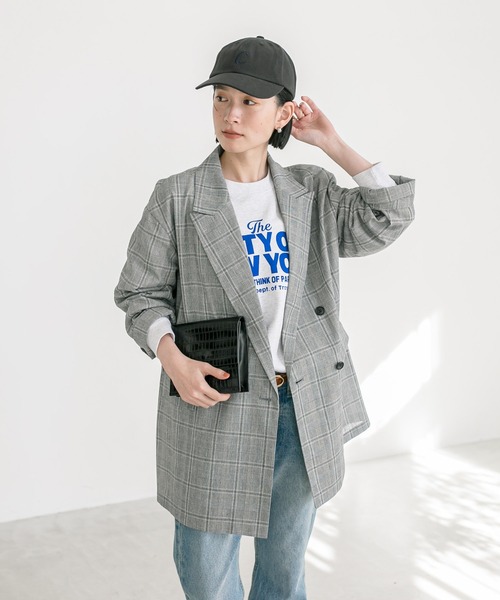 RIVE DROITE（リヴドロワ）の「Cキャップ（キャップ・レディース・ブラック/ベージュ・FREE）」の13枚目の写真