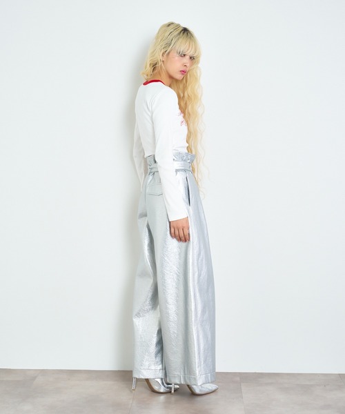 ANNA SUI NYC(アナ スイ エヌ ワイ シー)の「ANNA SUI NYC DREAMパンツ(その他パンツ・レディース・ブラック/シルバー/ピンク・S/M)」の17枚目の写真